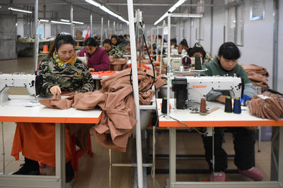 扶貧車間助力就業(yè)增收