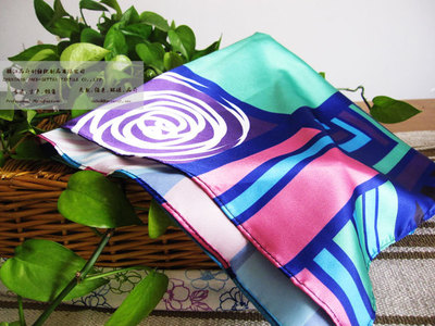 【色丁布熱熱轉印風呂敷,日本環保環保印花可再利用包袱巾 出口】價格,廠家,圖片,圍巾,鎮江品升針紡織制品-