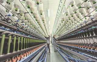 蘆山產業集中區紡織工人在生產一線忙碌