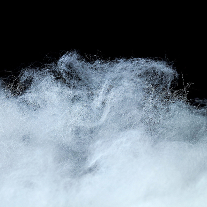 羽絨棉羽絲絨保暖羽絨服抱枕芯靠墊絲綿填充棉花長絨棉絲棉蓬松棉