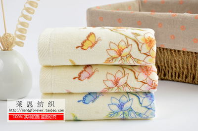 【100%棉 絨面印花系列 蝶戀花單品 親膚產品 高陽廠家熱銷 批發】價格,廠家,圖片,毛巾,高陽縣飛飛毛巾廠-