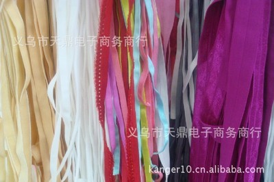 【批發供應滌綸氨綸包邊帶 內衣織帶 彈力肩帶 紡織輔料 錦綸包邊帶】價格,廠家,圖片,線類,義烏市天鼎電子商務商行-