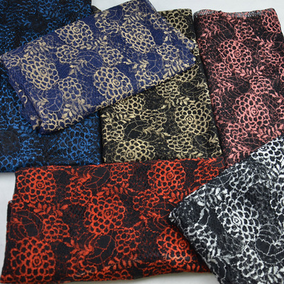 【特價紅色混合紡織 蕾絲面料女裝服飾輔料布料 廠家直銷現貨】價格,廠家,圖片,花邊類,廣州美靚絲紡織品-